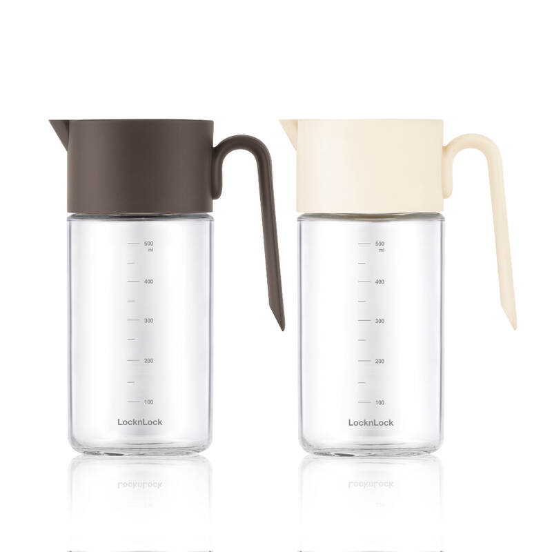 Bình Đựng Dầu LocknLock 550ml 2 Màu (Xám, Trắng) - CKO208 image number null